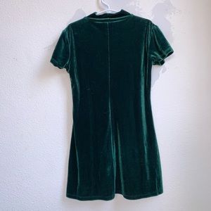 My Michelle Dresses - My Michelle | Velvet Green Holiday Dress My Michelle Dresses - My Michelle | Velvet Green Holiday Dress